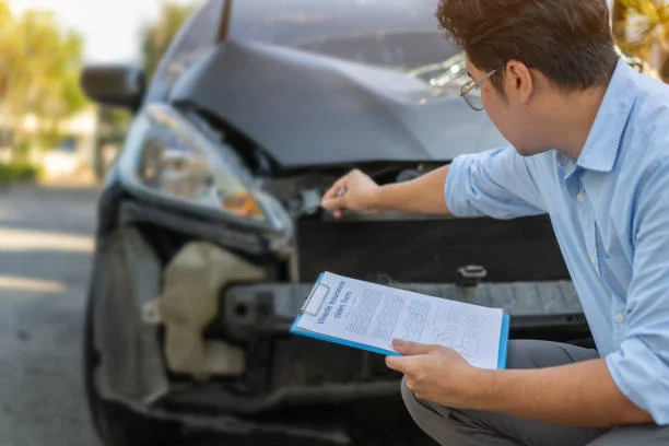 Evaluates a Damaged Vehicle