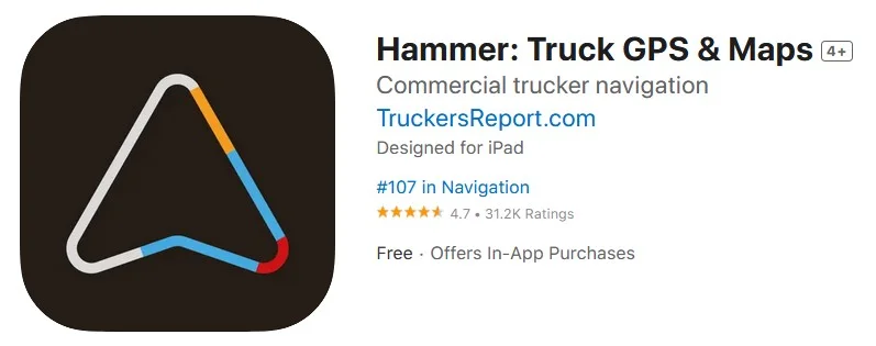 Hammer: Truck GPS Navigation