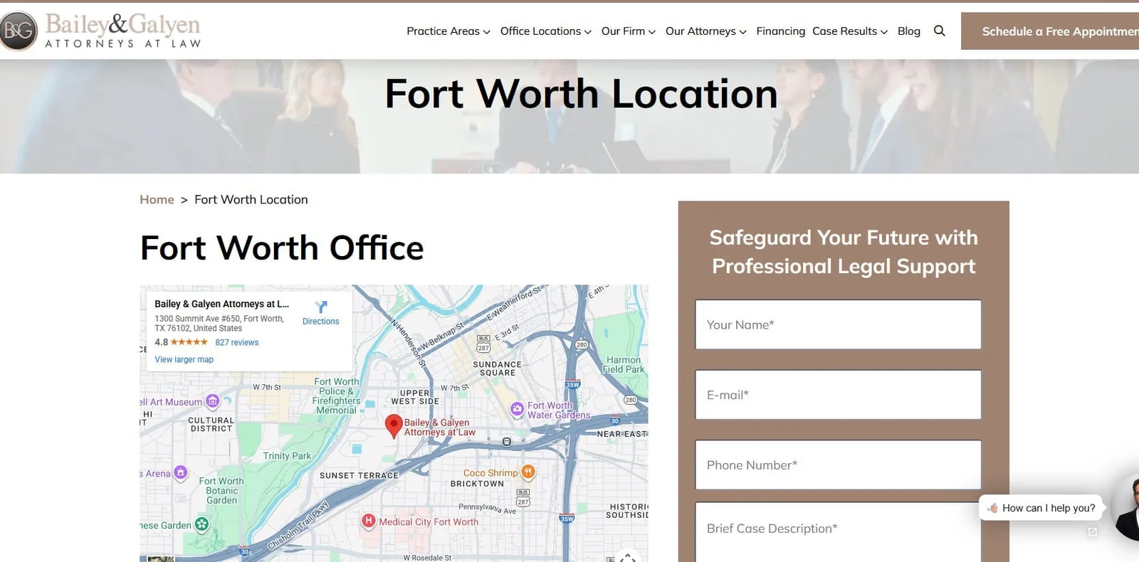 Bailey & Galyen Attorneys at Law with the Top Fort Worth 18-wheeler Accident Attorneys