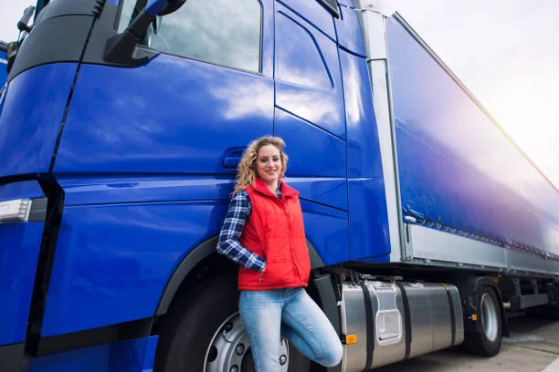 A female Trucker