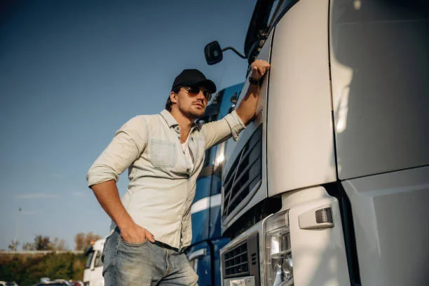A Male Truck Driver